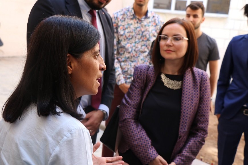 Suriyeli kadınlara yönelik proje tanıtıldı