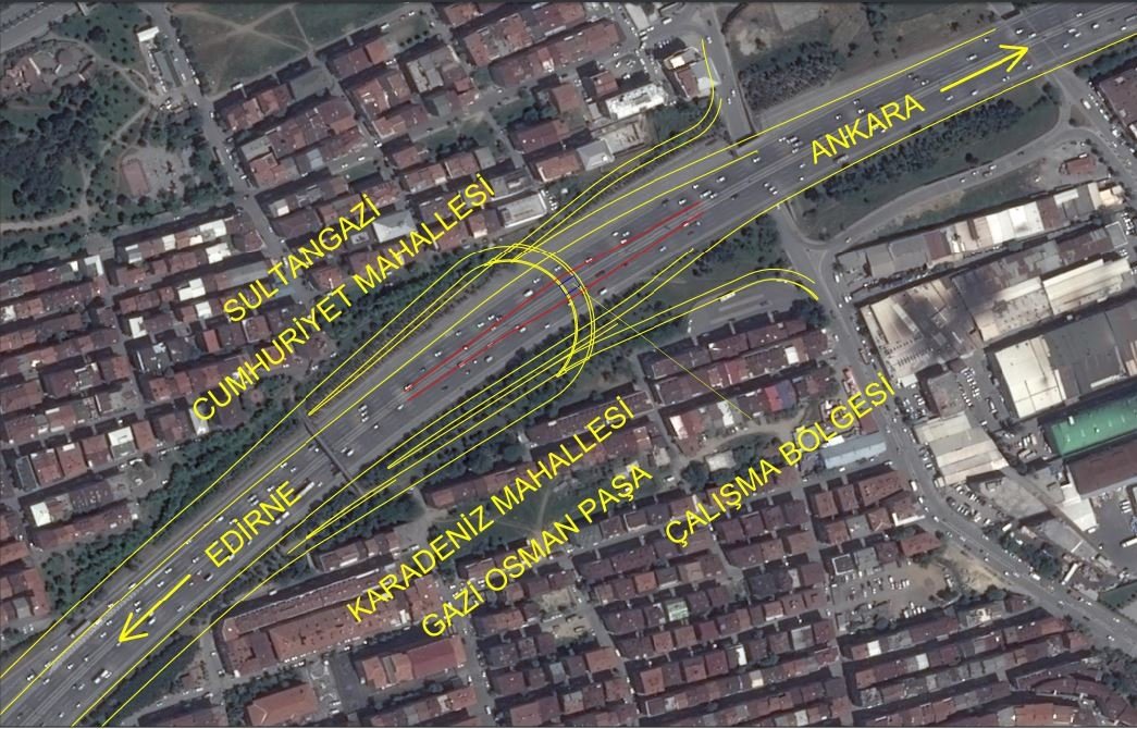 Metris Kavşağı’ndaki trafik sıkışıklığı sona erecek