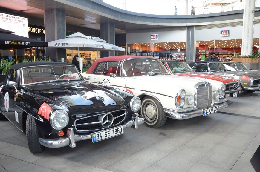 İstMarina AVM’de Klasiklerin Bahar Rallisi Gerçekleşti