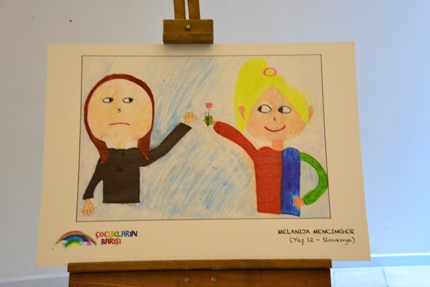 Yaşar Kemal Kültür Merkezi’nde “Çocukların Barışı” Sergisi