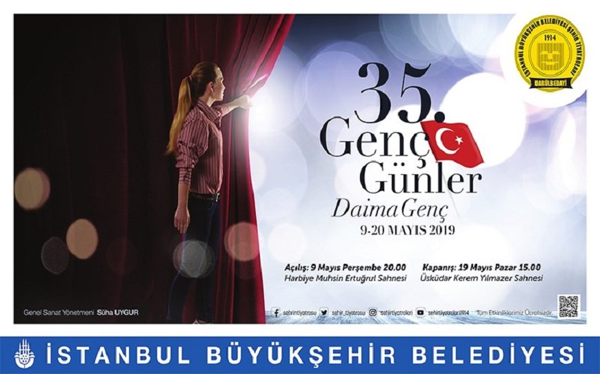İBB Şehir Tiyatroları 35. Genç Günler Başlıyor