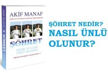 Akif Manaf, yeni kitabı Şöhret Nedir ve Nasıl Ünlü Olunur?