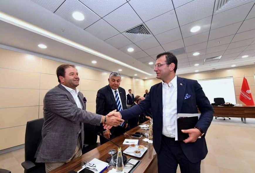 İstanbul’un tüm ilçe belediye başkanları İBB’de toplandı