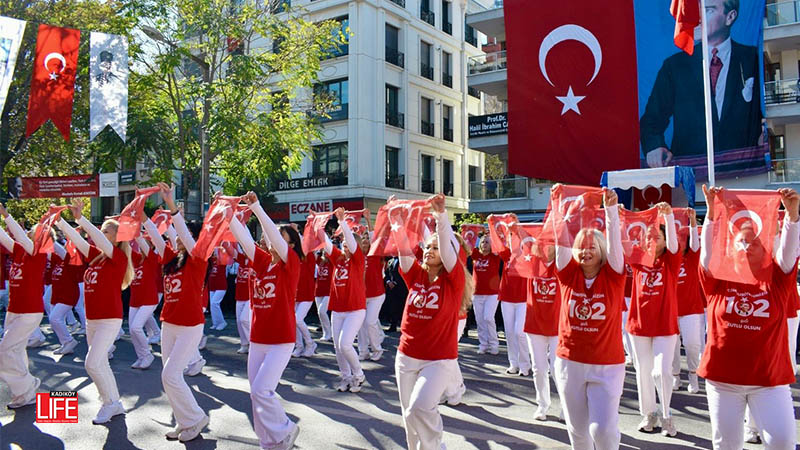 Cumhuriyet’in 102. yılını büyük coşku ile kutladık