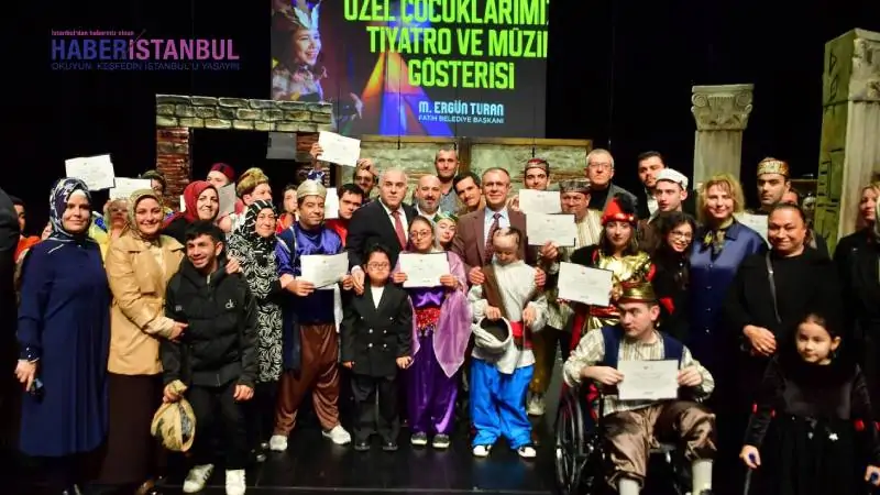 Fatih’te Özel Çocuklardan Dünya Engelliler Günü Gösterisi