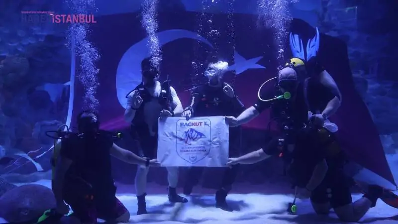 Su Altında Özel Dalış Etkinliği