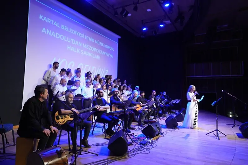 Etnik Müzik Korosu, Kartal’da müzik ziyafeti sundu