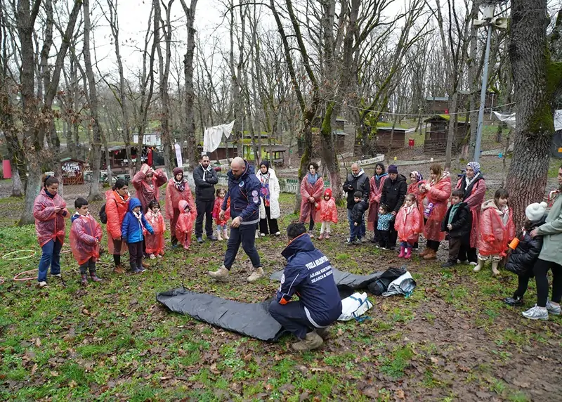 İzcilik Haftası’nda Tuzlalı çocuklar ve aileleri doğayla buluştu
