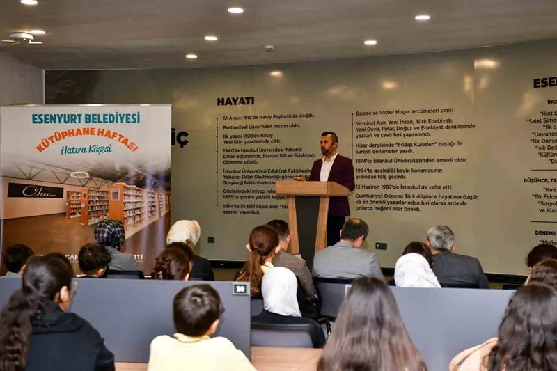 Esenyurt Belediyesi’nden Kütüphane Haftası’nda anlamlı etkinlik