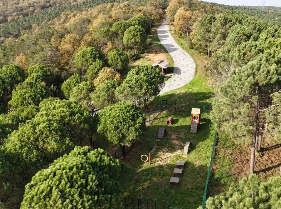 Kemerburgaz Kent Ormanı beşinci kez “Yeşil Anahtar” aldı