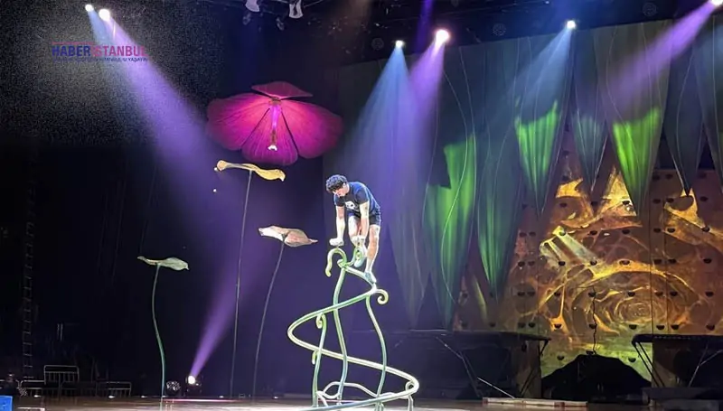 “Cirque du Soleil” İstanbul’da 4 günde 40 bin seyirciye ulaştı