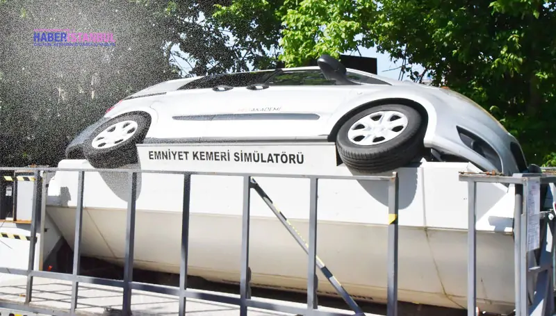 İSTAC’dan emniyet kemeri simülasyon etkinliği