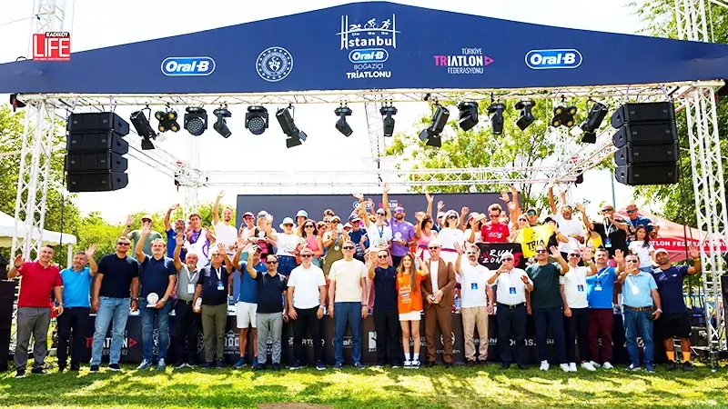 Dünyanın kıtalararası ilk ve tek triatlon organizasyonu gerçekleşti